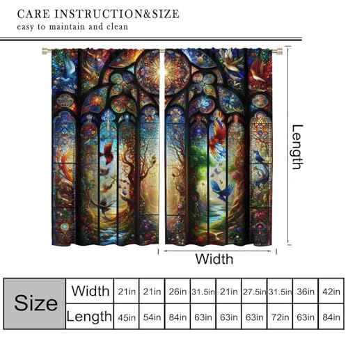 Stained Glass Curtains