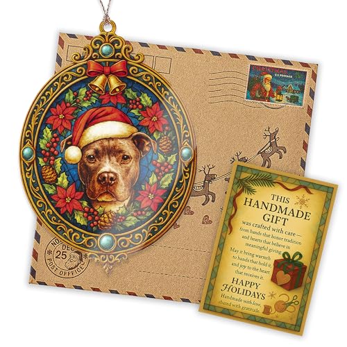 Pitbull Ornament
