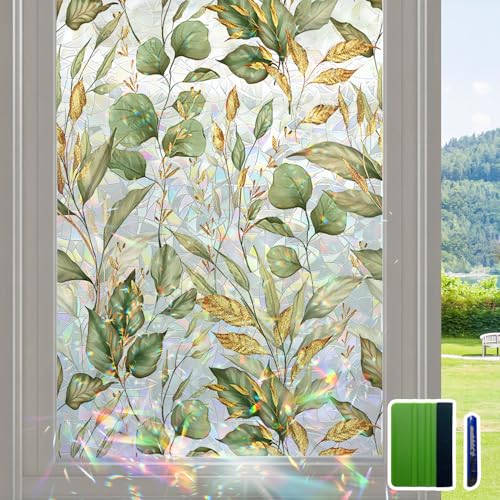 Rainbow Window Privacy Film with Tools