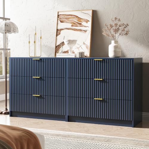 3 Drawer Nightstand Set of 2
