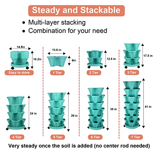 Vertical Planter Tower (2 Count)