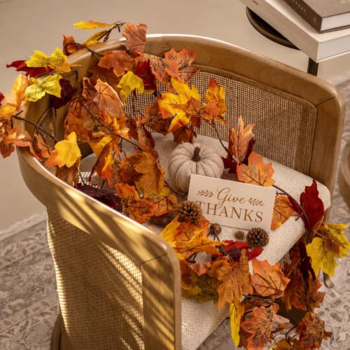 20 Pack Fall Leaf Garland (118 Foot)
