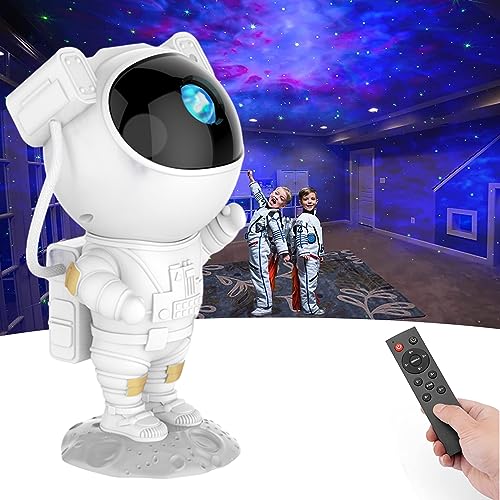 Kids Astronaut Star Projector Night Light