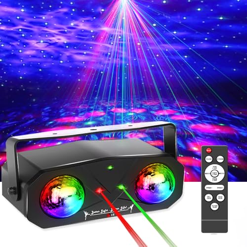 Party Lights Starry Sky Projector Ocean Wave Projector 3 in 1