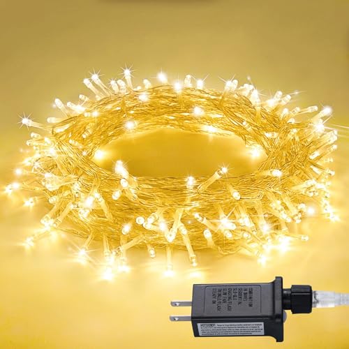 100 LED String Lights Indoor Bedroom Warm White Christmas Lights (33 Foot)