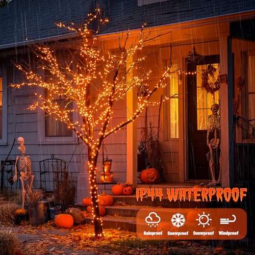 2 Pack Solar Halloween Lights (66 Foot)