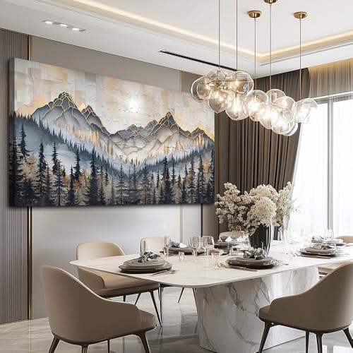 Large Canvas Wall Decor For Bedroom Large Wall Art For Living Room Dining Room Modern Office Abstract Ink