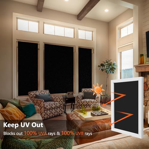 Blackout Window Privacy Film Light Blocking