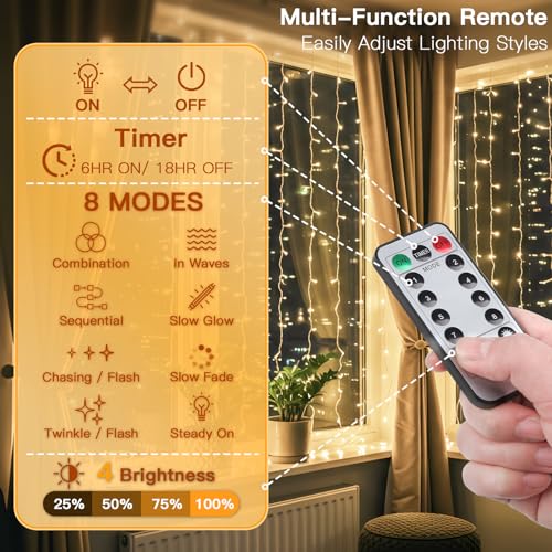 Curtain Lights for Bedroom
