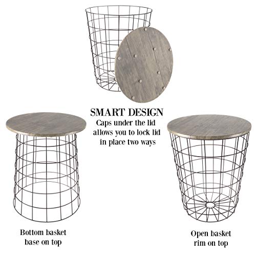 Round End Tables (2 Count)