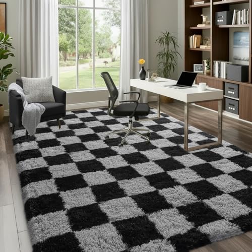 Ultra Soft Rugs for Bedroom 8x10 Feet