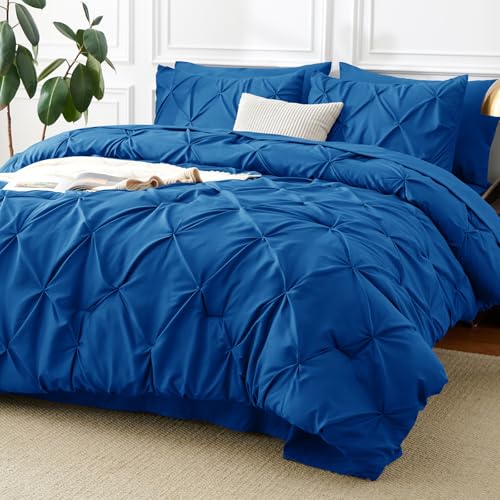 King Comforter Set Classic Blue