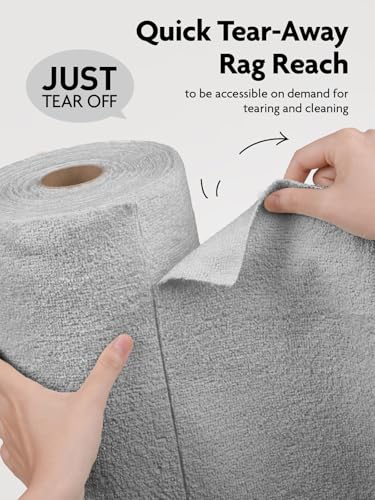 Microfiber Cleaning Cloth Roll (90 Count)