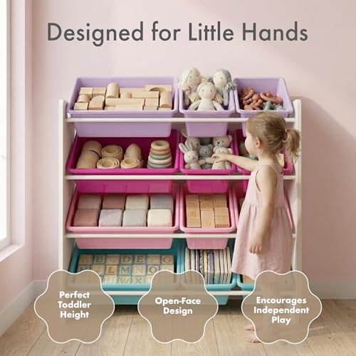 Kids Toy Organizer with 12 Bins
