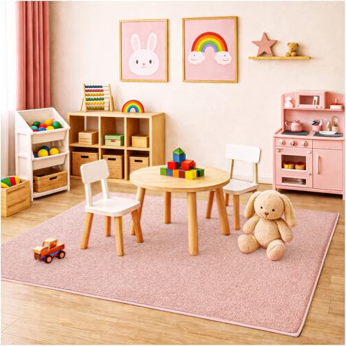 Soft & Colorful 9' x 12' Kids Classroom Area Rug