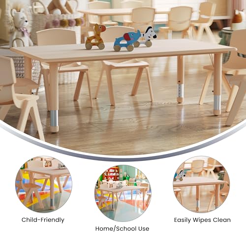 Kids 47.25x23.6 in Plastic Activity Table