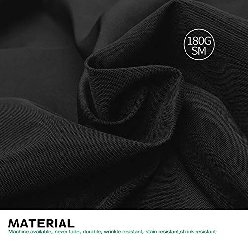90x132 Inch Tablecloth for 6 Foot Rectangle Tables