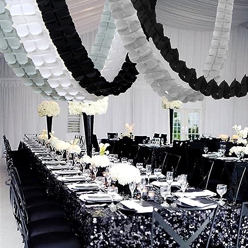 Black White Silver Party (157.48 Foot)