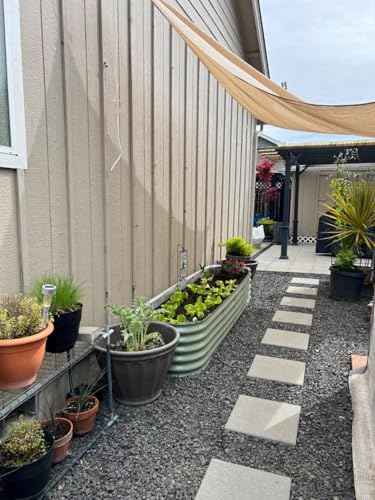 Galvanized Raised Garden Bed