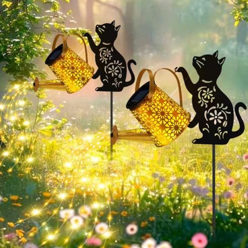 Solar Garden Lights Outdoor Decor (2 Count)