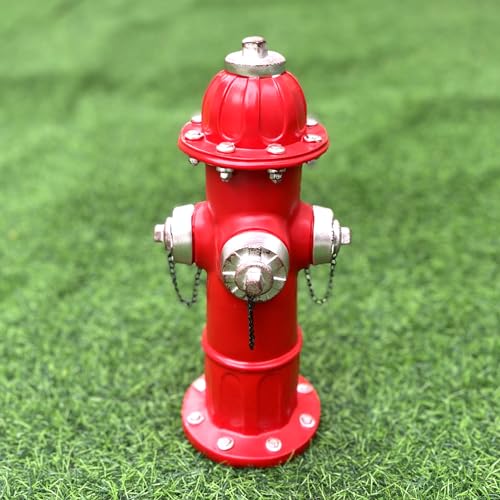 Garden Fire Hydrant Outdoor Statue Decorative for Dog to Peed on