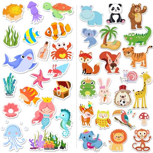 Window Clings Stickers for Kids Window Gel Clings Decals Thick Gel Clings Toddlers and Adults Classroom Home Nursery Airplane Birthday Party Supplies