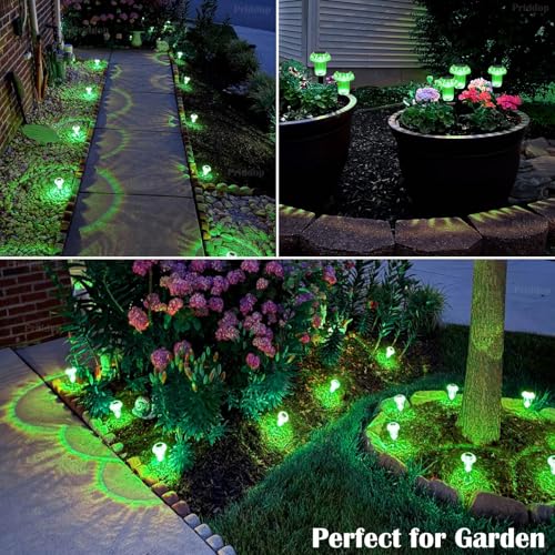 Solar Halloween Lights Outdoor Waterproof 8 Pack Halloween Decor (8 Count)