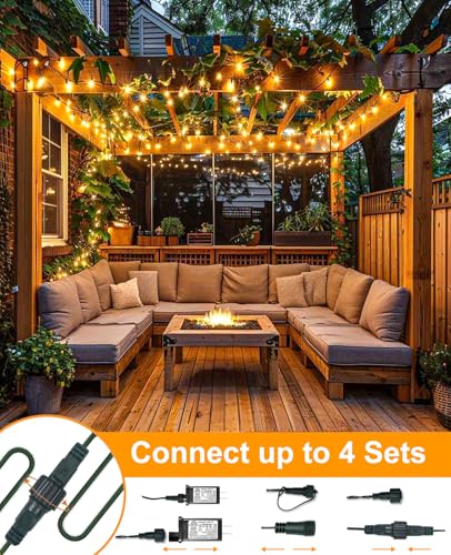 80FT 240 LED Christmas Lights Outdoor