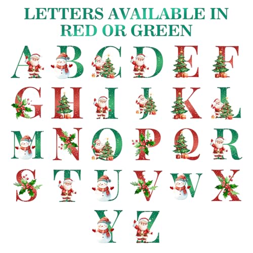 Personalized Christmas Ornaments 2025 Wood Custom Name Date Initial A
