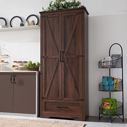 Farmhouse Kitchen Pantry Cabinet