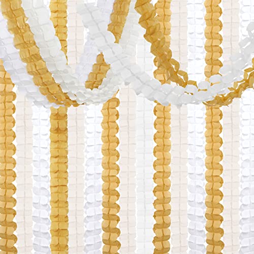 White Ivory Gold Party (12 Count)