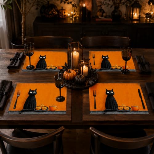 Halloween Placemats Set of 4 (4 Count)