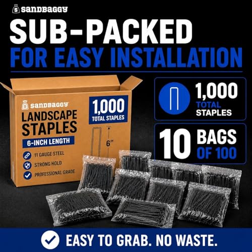 6 Inch Landscape Staples