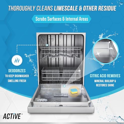 Washer Dishwasher Disposal & Coffee Cleaner Tablets (96 Count)