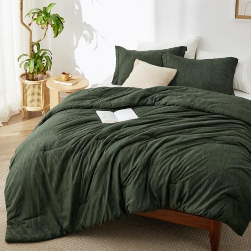 Olive Green King Size Comforter Set