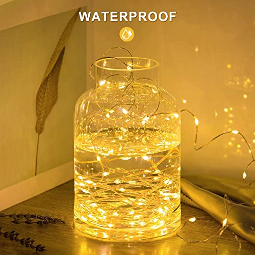 2 Pack Solar Fairy Lights (66 Foot)