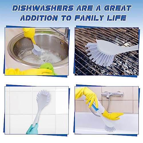 6 Pcs Kitchen Scrub Dish Brush Bulk (6 Count)