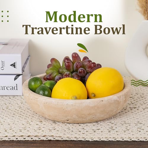 Travertine Decorative Bowl