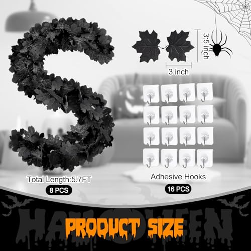 8 Pack 5.7FT Halloween Garlands