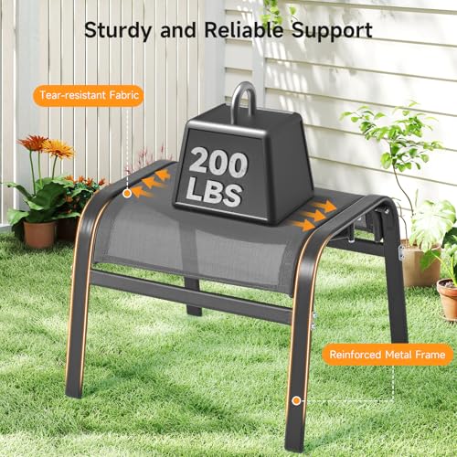 Outdoor Ottoman Set of 2 (2 Count)