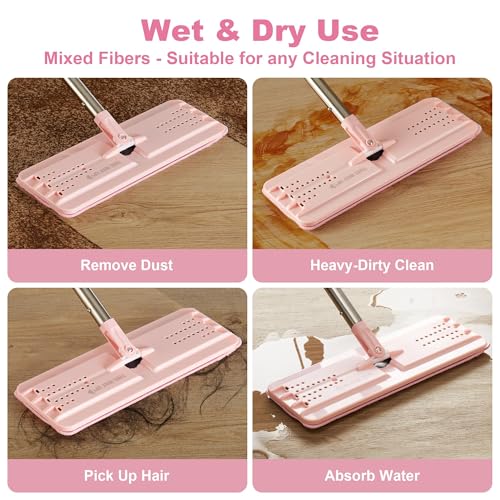 Flat Mop Pads (4 Count)