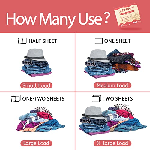 Laundry Detergent Sheets Up to 160 Loads (480 Count)
