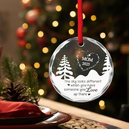 Personalized Memorial Ornament for Loss of Mom Dad