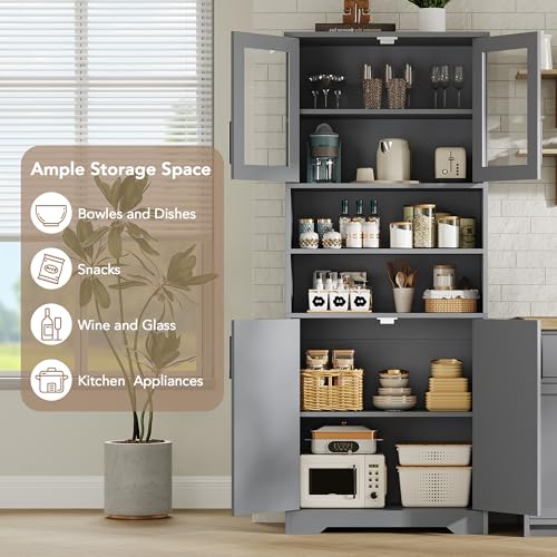 67 in Tall Storage Cabinet