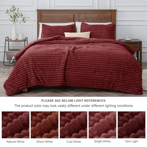 Fleece California King Comforter Set