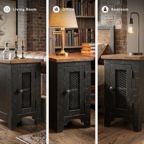 Valebeck Chairside End Table with Storage
