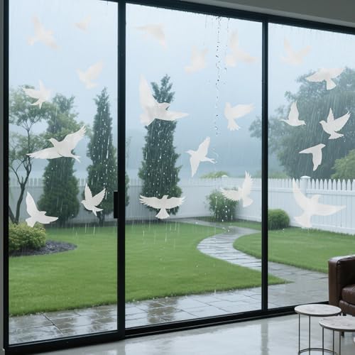 9 Sheets Bird Window Clings (9 Count)