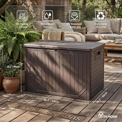 230 Gallon Extra Large Outdoor Storage Box