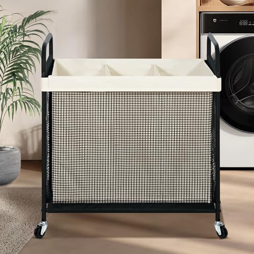 Laundry Hamper 3 Section