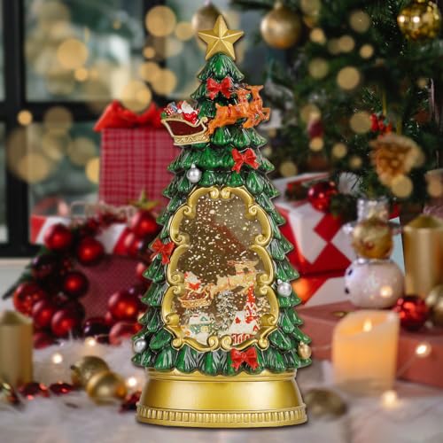 Christmas Snow Globe Lantern